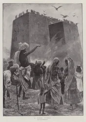 En Parsee-begravelse